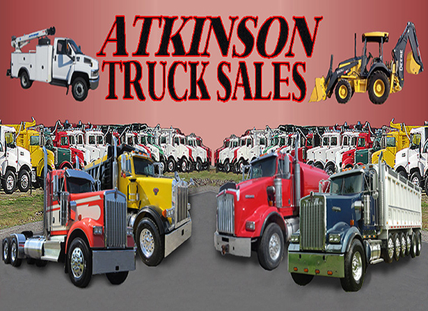 An image of many dump trucks at Atkinson Truck Sales